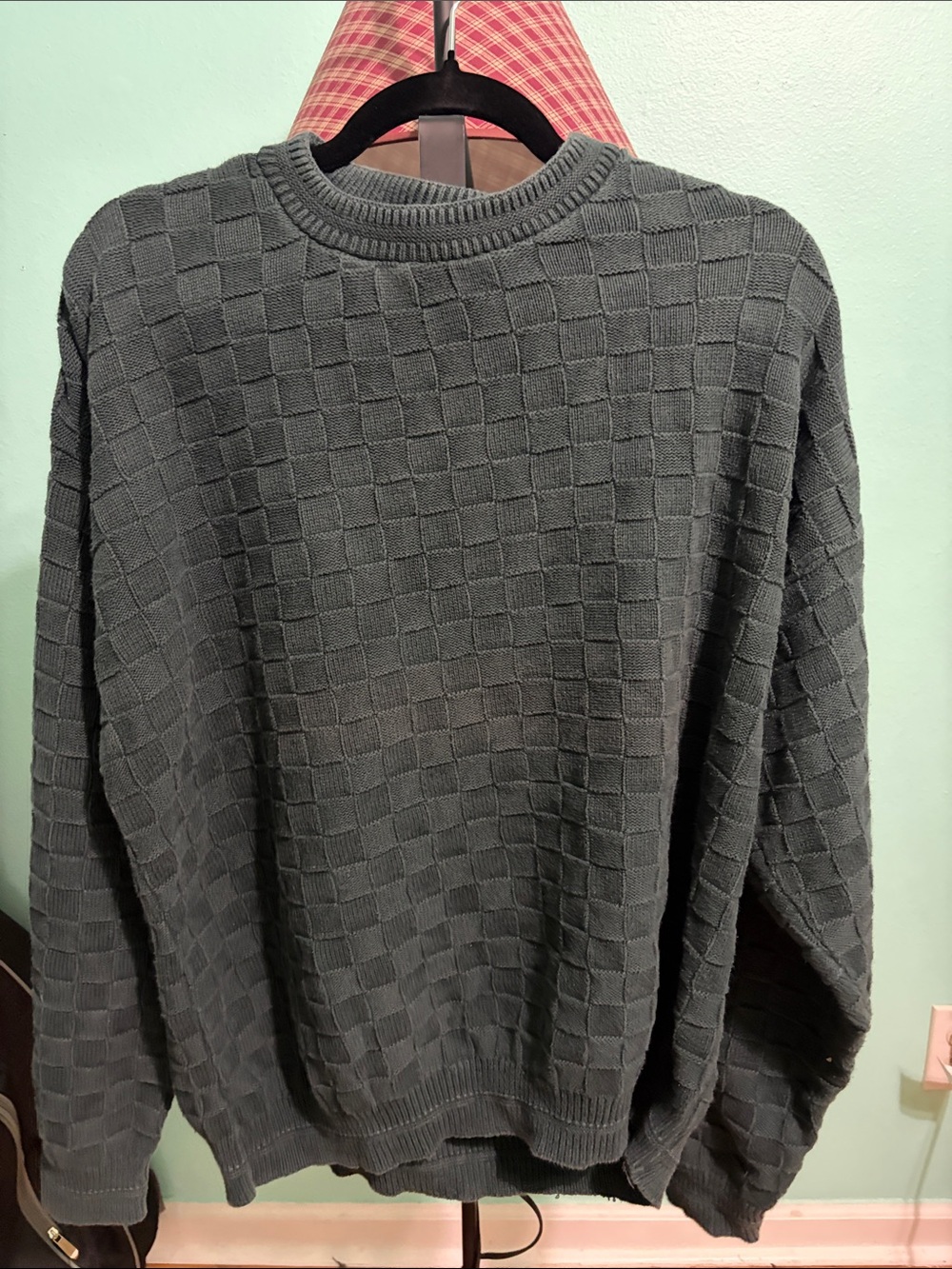 Gren Textured Crewneck Sweater